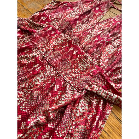 MARC by MARC JACOBS Red Snakeskin Dress sz M - Picture 6 of 15